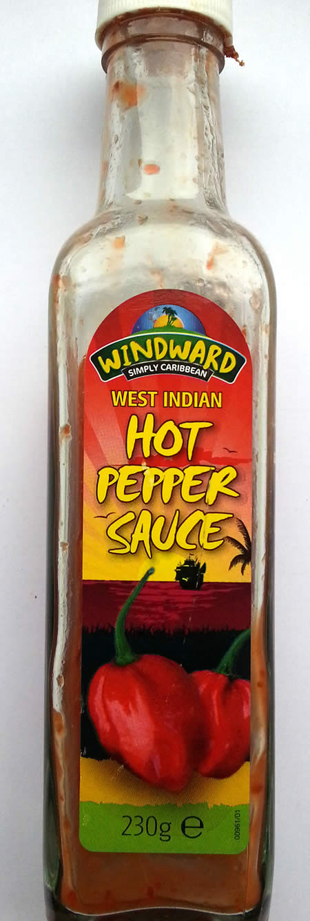 Windward West Indian Hot Pepper Sauce